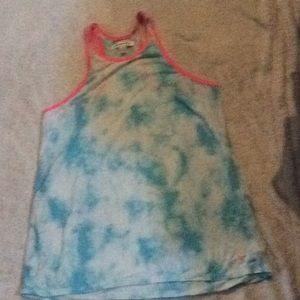 Girls tie dyed cover up